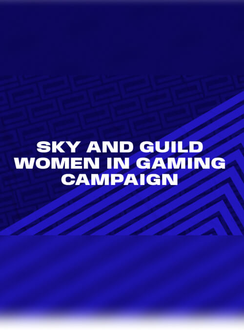 Award winner Sky and Guild Women in Gaming Campaign